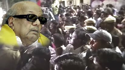 ಕರುಣಾನಿಧಿ ಅಂತ್ಯಸಂಸ್ಕಾರಕ್ಕೆ ಇದೆಂಥಾ ವಿವಾದ?