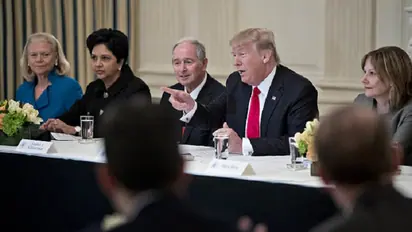 Trump hosts Ajaypal Singh Banga, Indra Nooyi, other corporate leaders for dinner at his private golf course