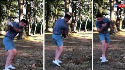 ഇങ്ങനെയൊക്കെ ഗോള്ഫ് കളിക്കാമോ- വീഡിയോ