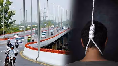 യുവാവ് ഫ്ലെെഓവറില് തൂങ്ങി മരിച്ച നിലയില്