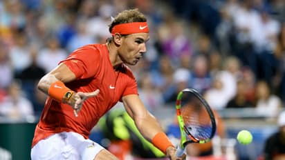 Rogers Cup: Rafael Nadal reaches Toronto quarters with win over Wawrinka