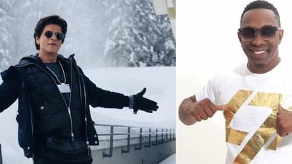 ಸಿಪಿಎಲ್ 2018: ಆಂಥಮ್ ಹಾಡಿಗೆ ಹೆಜ್ಜೆ ಹಾಕಿದ ಶಾರುಖ್-ಡ್ವೇನ್ ಬ್ರಾವೋ!