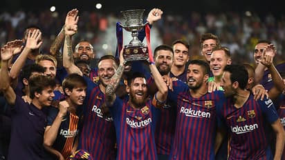 മെസിയും സംഘവും കിരീട നേട്ടത്തോടെ തുടങ്ങി