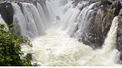 ಹನೂರಿನ ಹೊಗೇನಕಲ್ ಜಲಪಾತ ವೀಕ್ಷಣೆಗೆ ನಿರ್ಬಂಧ
