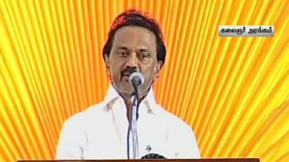 ఆళగిరి ఎఫెక్ట్: డీఎంకె సమావేశంలో కన్నీళ్లు పెట్టుకొన్నస్టాలిన్