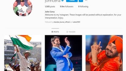 WWE superstar John Cena shares Sachin Tendulkar, Kapil Sharma, Daler Mehendi pics on Insta account, but why?