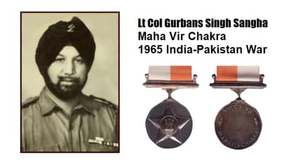 Saluting Lt Col Gurbans Singh Sangha, Maha Vir Chakra, 1965 India-Pakistan War