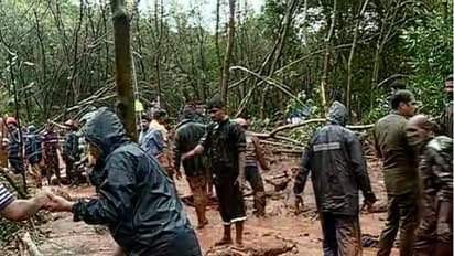 പാലക്കാട് നെന്മാറയില് ഉരുള്പൊട്ടി ഏഴ് മരണം; ശക്തമായ മഴ തുടരുന്നു