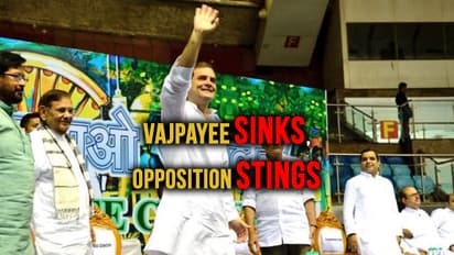 As Atal Bihari Vajpayee faded away, Rahul Gandhi and Co played petty politics at ‘Sanjhi Virasat’