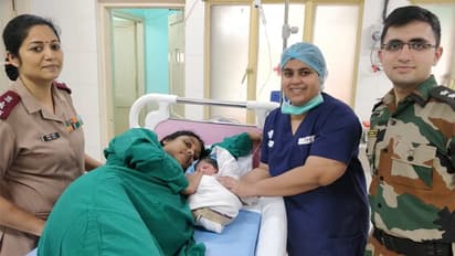 ಗರ್ಭಿಣಿಯ ರಕ್ಷಕನಾದ ಸೇನಾ ಸಾಹಸ