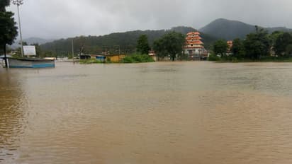 ಮುಂದುವರಿದ ಮಳೆ: ಭಾಗಮಂಡಲದಲ್ಲಿ ಪ್ರವಾಹ