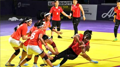 ಏಷ್ಯನ್ ಗೇಮ್ಸ್: ಜಪಾನ್ ಬಗ್ಗುಬಡಿದ ವನಿತೆಯರ ಕಬಡ್ಡಿ ತಂಡ