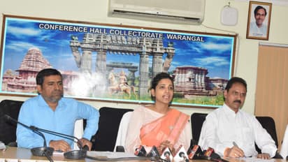 వరంగల్‌లో భారీ వర్షాలు, అధికారులను అప్రమత్తం చేసిన ఆమ్రపాలి (వీడియో)