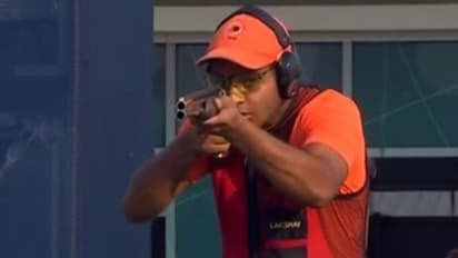 Asian Games 2018: Lakshay Sheoran shoots silver in men's trap, Manavjit Sandhu narrowly misses medal