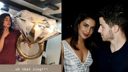 Priyanka Chopra lord of a bigger ring at Nick of engagement