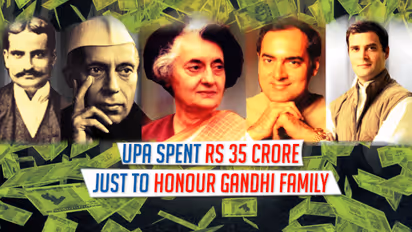 To glorify Congress dynasts Rajiv, Indira, Jawaharlal and Motilal, UPA spent Rs 35 crore in 5 years only on print ads