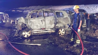 ഒമാനിലെ വാഹനാപകടത്തില് മരിച്ച നാല് പേരും ഇന്ത്യക്കാര്