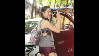 Sara Ali Khan's latest gym outfit will give you fitness inspiration for days