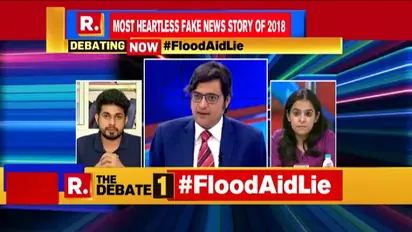 Kerala floods: Trolls target Arnab Goswami in year’s biggest fake news attack