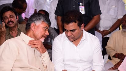 హరికృష్ణకు నివాళి: బాబును పలకరించిన గవర్నర్ (ఫోటోలు)