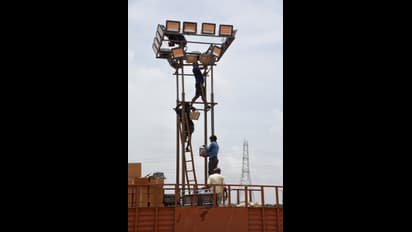 ప్రగతి నివేదన సభకు ముస్తాబు (ఫొటోలు)