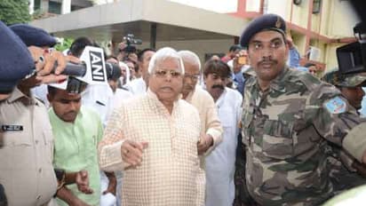 Fodder scam case: Lalu Prasad Yadav surrenders before special court in Ranchi
