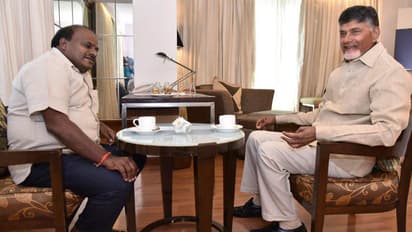 ఏకతాటిపైకి రావాలి.. చంద్రబాబుతో కుమారస్వామి భేటీ