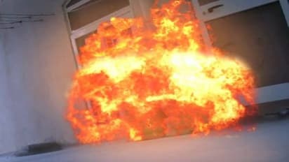 ಬೆಳ​ಗಾವಿ ಜಿಲ್ಲಾ​ಸ್ಪ​ತ್ರೆ​ಯಲ್ಲಿ ಸಿಲಿಂಡರ್‌ ಸ್ಫೋಟ