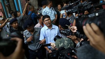 Journalists arrested for reporting massacre of Rohingya Muslims in Myanmar, given 7 years' jail term