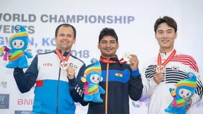 ISSF World Championships: Om Prakash Mitharwal shoots 50m pistol gold; Manu Bhaker fails to reach final