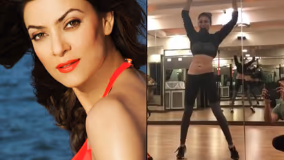 Sushmita Sen flaunts her amazing abs for Nora Fatehi's Dilbar Dilbar