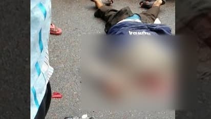 గచ్చిబౌలిలో జనంపైకి దూసుకెళ్లిన ఆర్టీసీ బస్సు.. ముగ్గురు మృతి (వీడియో)