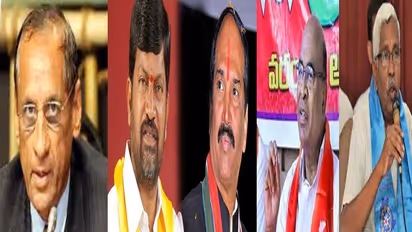 గవర్నర్ ను కలిసిన అఖిలపక్ష నేతలు: