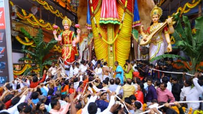 Cracks on idol: Devotees throng temple as rumours spread