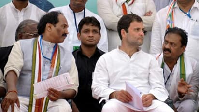 రాహుల్తో టీ.పీసీసీ నేతల భేటీ.. అభ్యర్థుల ఎంపికకు కమిటీ