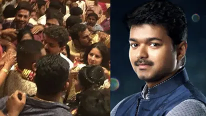 Tamil superstar Vijay visits Puducherry, gets mobbed by sea of fans (Video)