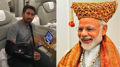 ಕ್ರಿಕೆಟರ್ ವೃದ್ಧಿಮಾನ್ ಸಾಹಗೆ ಪ್ರಧಾನಿ ನರೇಂದ್ರ ಮೋದಿ ಆಹ್ವಾನ