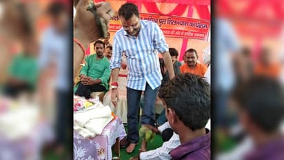 MP Nishikant Dubey seeks pride in BJP worker washing his feet, drinking the soiled water