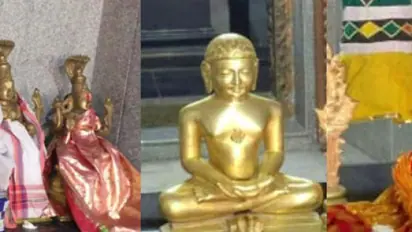 பழமையான சமணர் கோயிலில் 5 ஐம்பொன் சிலைகள் அபேஸ்!...