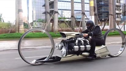 ಏರ್ಕ್ರಾಫ್ಟ್ ಇಂಜಿನ್, ಡಿಫರೆಂಟ್ ಲುಕ್-ಇದು ವಿಶ್ವದ ಸ್ಪೆಷಲ್ ಬೈಕ್!