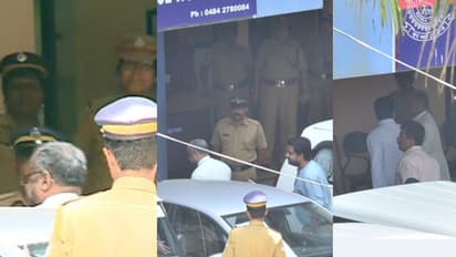 ബിഷപ്പെത്തിയത് പൊലീസ് അകമ്പടിയില്; ക്യാമറയെ മറയ്ക്കാന് നാടകീയ നീക്കങ്ങള്