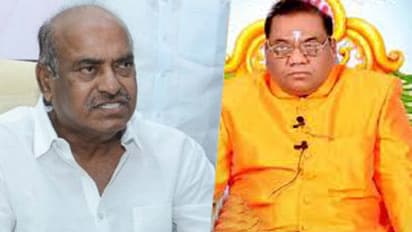 ప్రబోధానందస్వామి ఆశ్రమం చుట్టూ కంచె....టెన్షన్ టెన్షన్