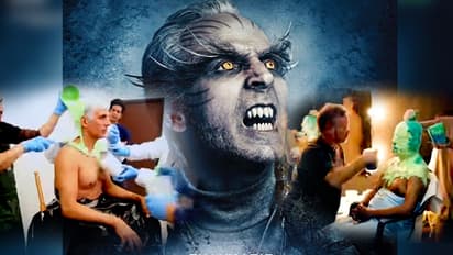 2.0 में रजनीकांत और अक्षय ऐसे बनते थे ‘चिट्टी’ और ‘विलेन’, देख कर हो जाएंगे हैरान