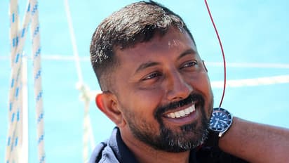 Indian Navy aircraft locates injured officer's capsized vessel in south Indian Ocean