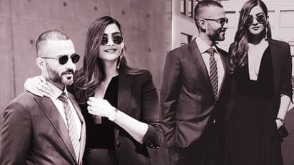 सोनम का ऐसा अंदाज देखकर पति आनंद हुए दंग