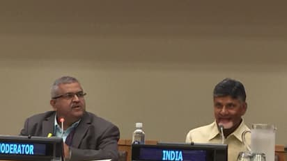 ఐక్యరాజ్యసమితిలో చంద్రబాబు ప్రసంగం ( ఫోటోలు)