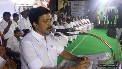 கருணாநிதியை போர்க்குற்றவாளியாக அறிவிக்கும் வரை போரட்டம் தொடரும்… சி.வி.சண்முகம் அதிரடி !!