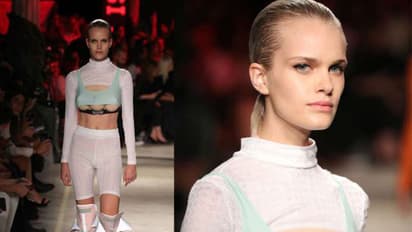 അമ്പരപ്പിക്കുന്ന വസ്ത്രധാരണവുമായി മോഡലുകള്; പിന്നിലൊരു ലക്ഷ്യമുണ്ട്