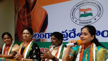 పోటీకి రాములమ్మ దూరం: టార్గెట్ కేసిఆర్