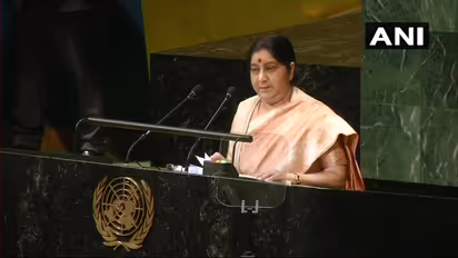 Pakistan sheltered Osama Bin Laden, 2018 Mumbai attack suspect, says Sushma Swaraj at UNGA
